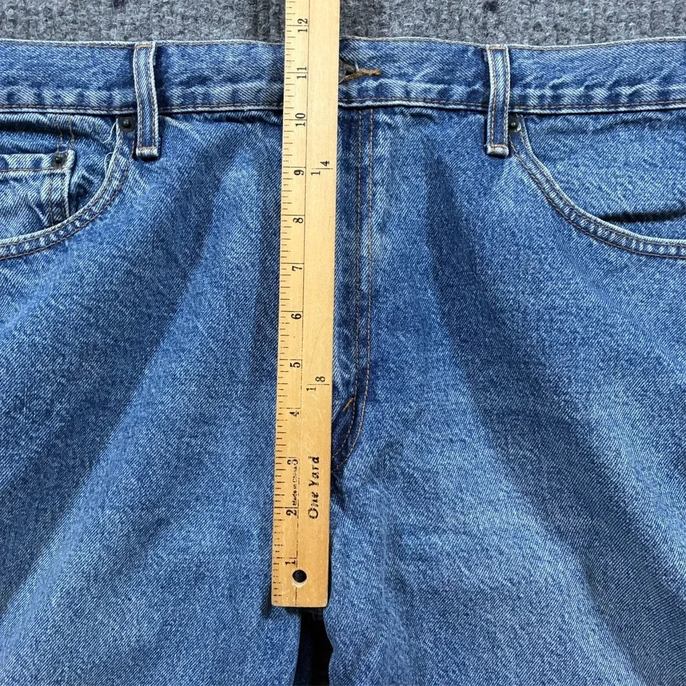 Levi's Signature Authentics Jeans Mens Size 38x30 Light Wash Regular Fit Denim